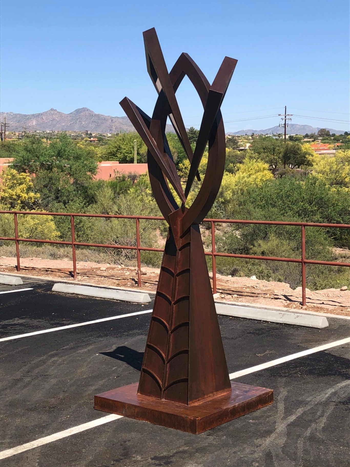 Symbiotic Entanglement; 202 Drive Thru Sculpture Show, Tucson, AZ